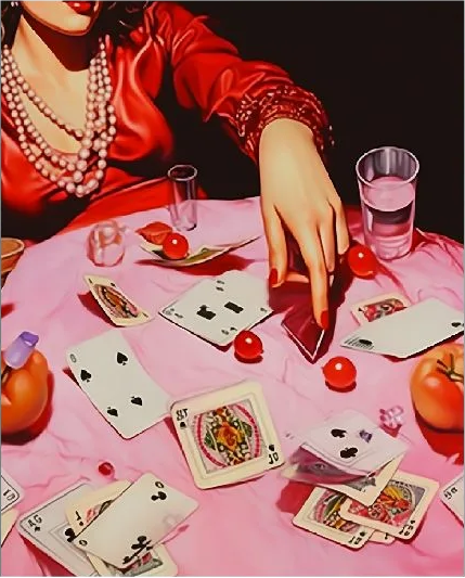 Pink Poker by Maikoo™Paint by Number 6