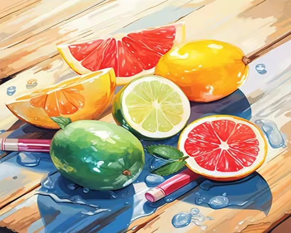 "Colorful Fruit" Original Series by Maikoo™Paint by Numbers #29