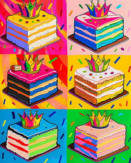 "Colorful Cake" Original Series by Maikoo™Paint by Numbers #17