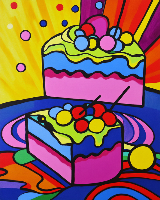 "Colorful Cake" Original Series by Maikoo™Paint by Numbers #19