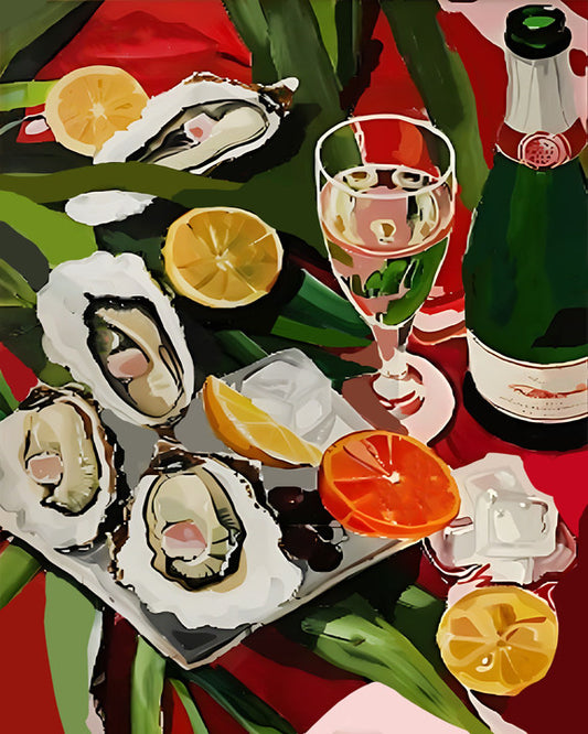 Oyster Indulgence Paint by Numbers