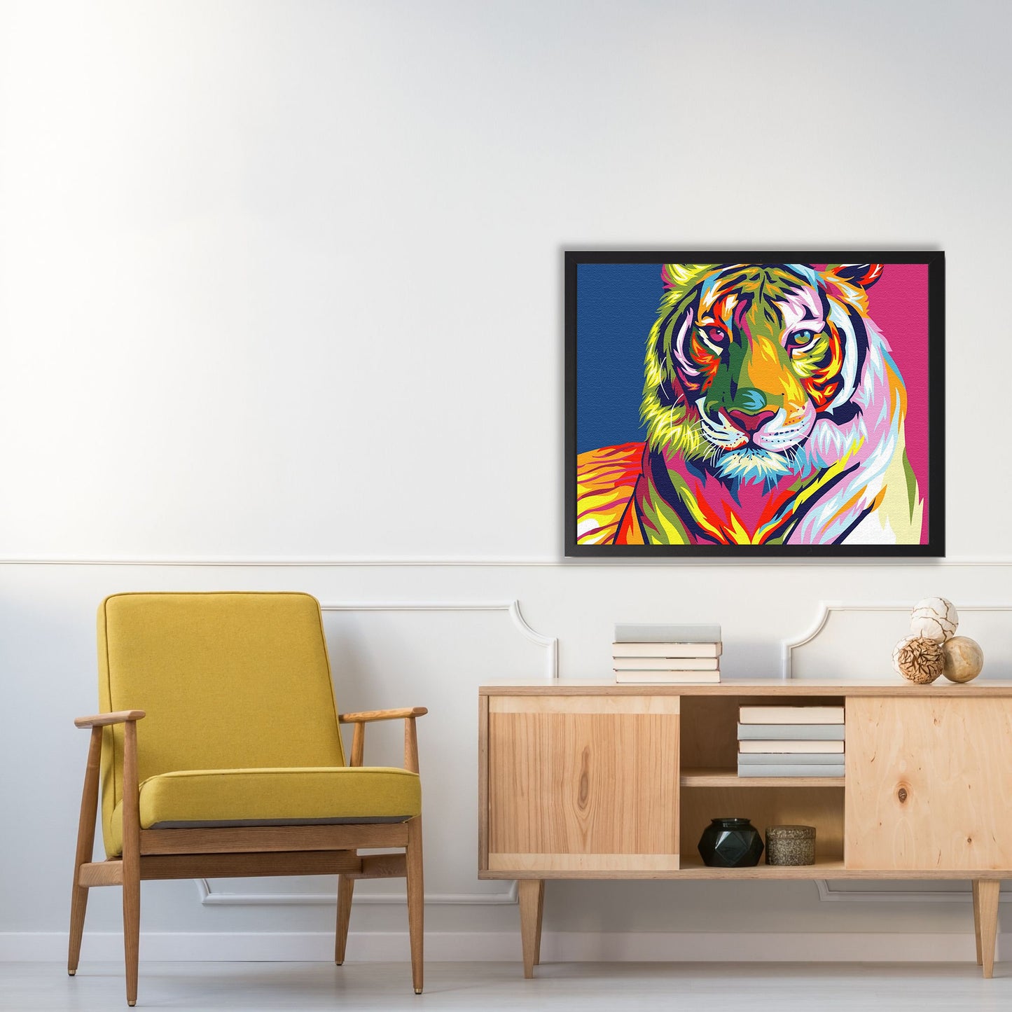 Colorful animals paint by numbes #27