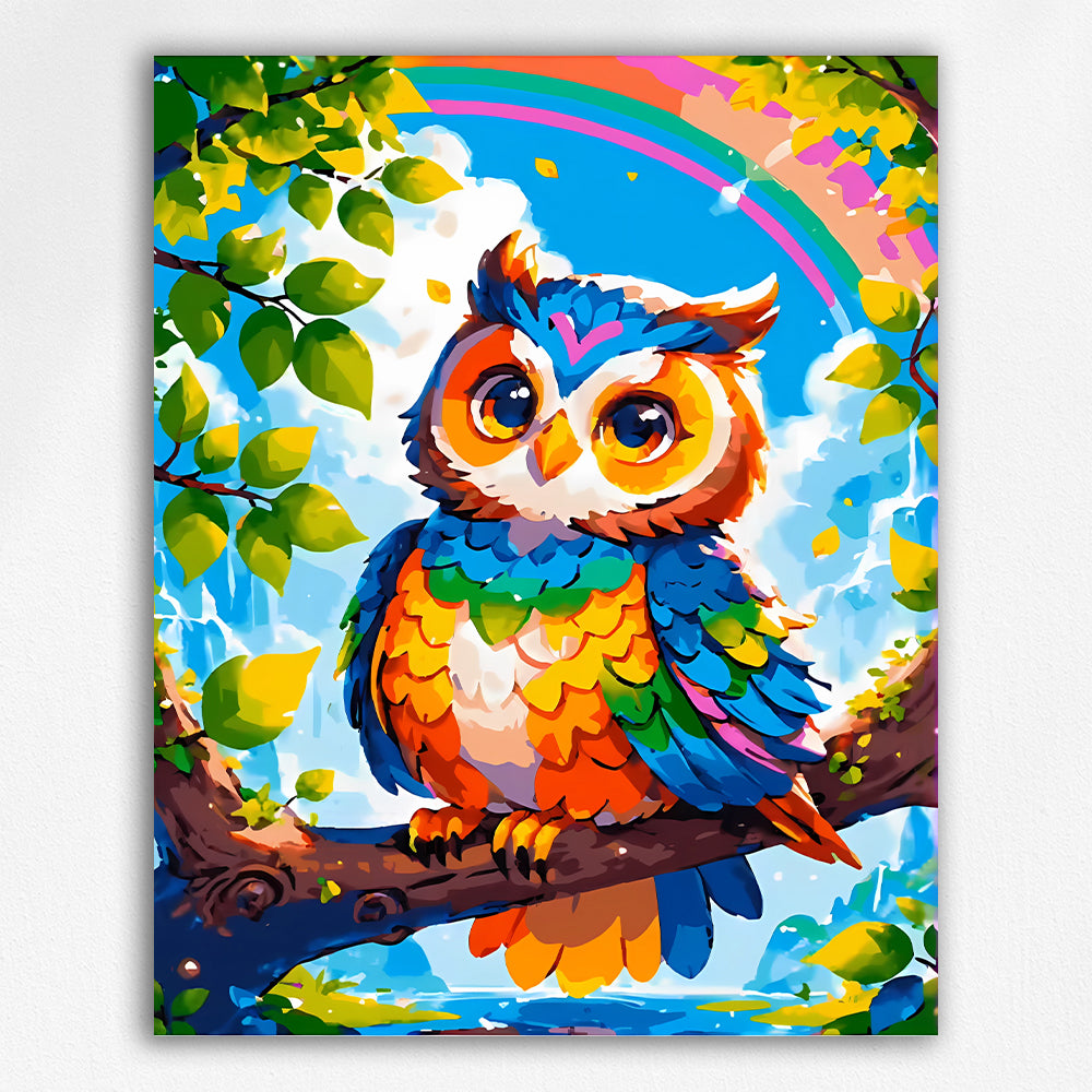 Colorful animals paint by numbes #13