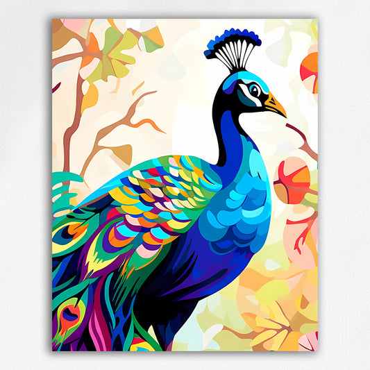 Colorful animals paint by numbes #14