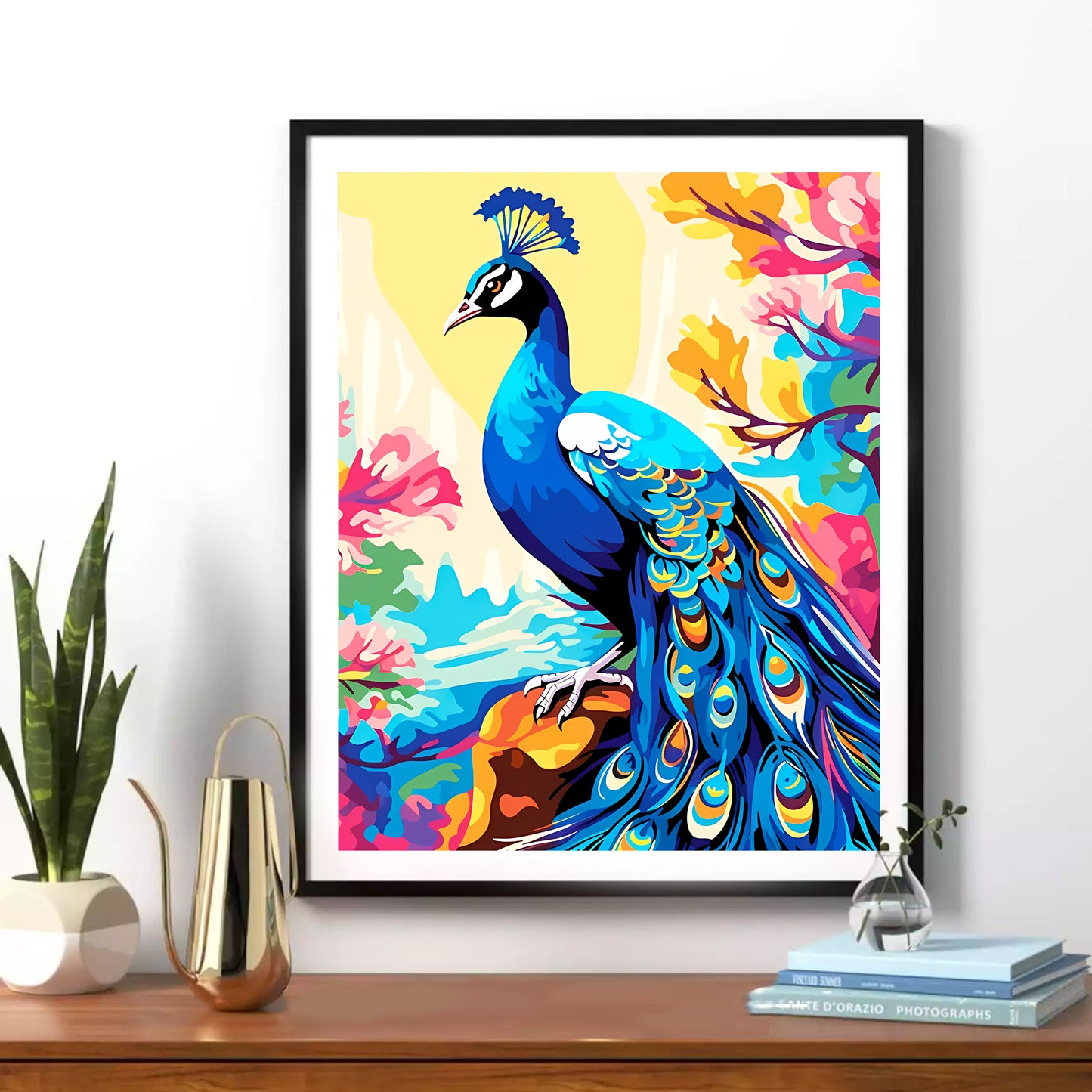 Colorful animals paint by numbes #15