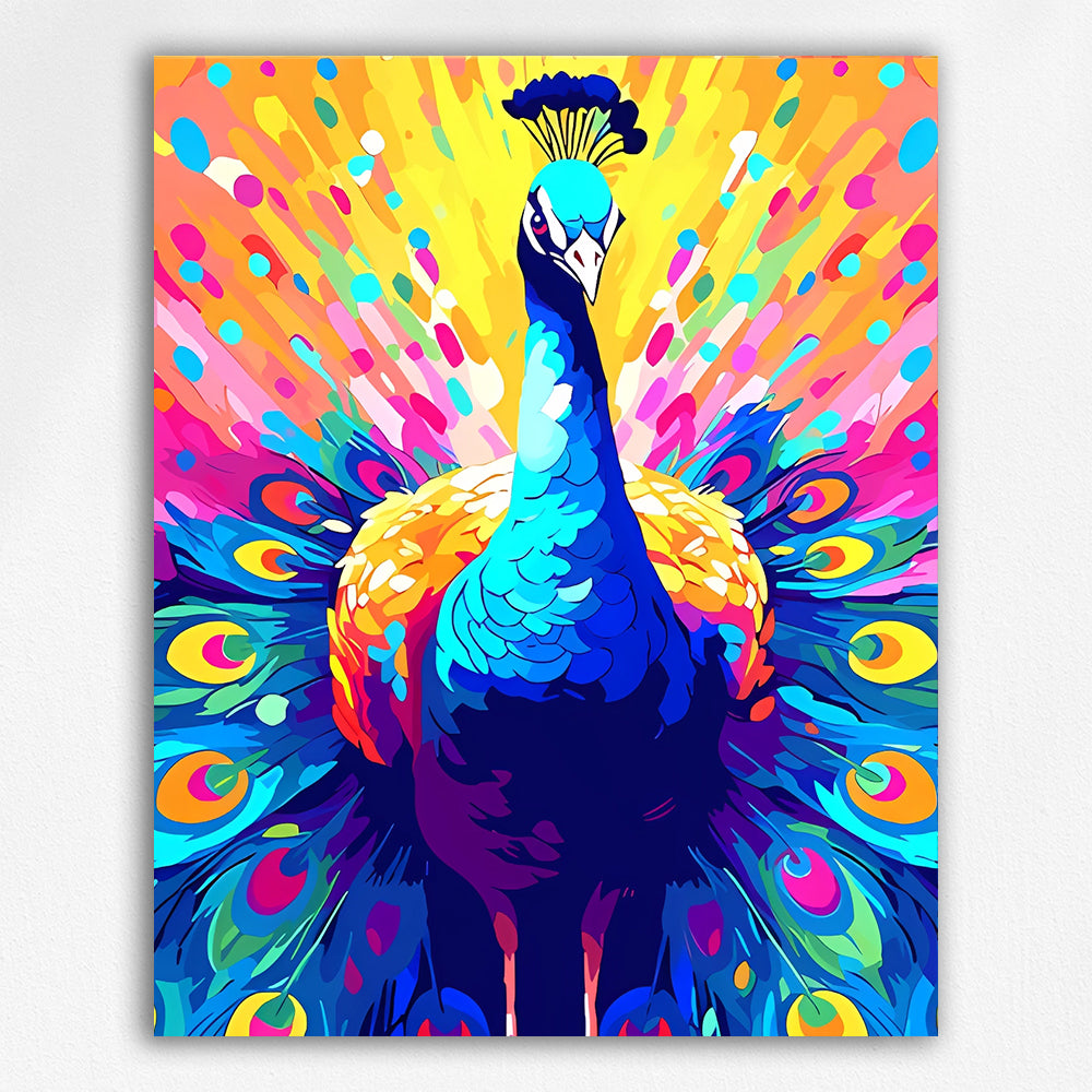 Colorful animals paint by numbes #16