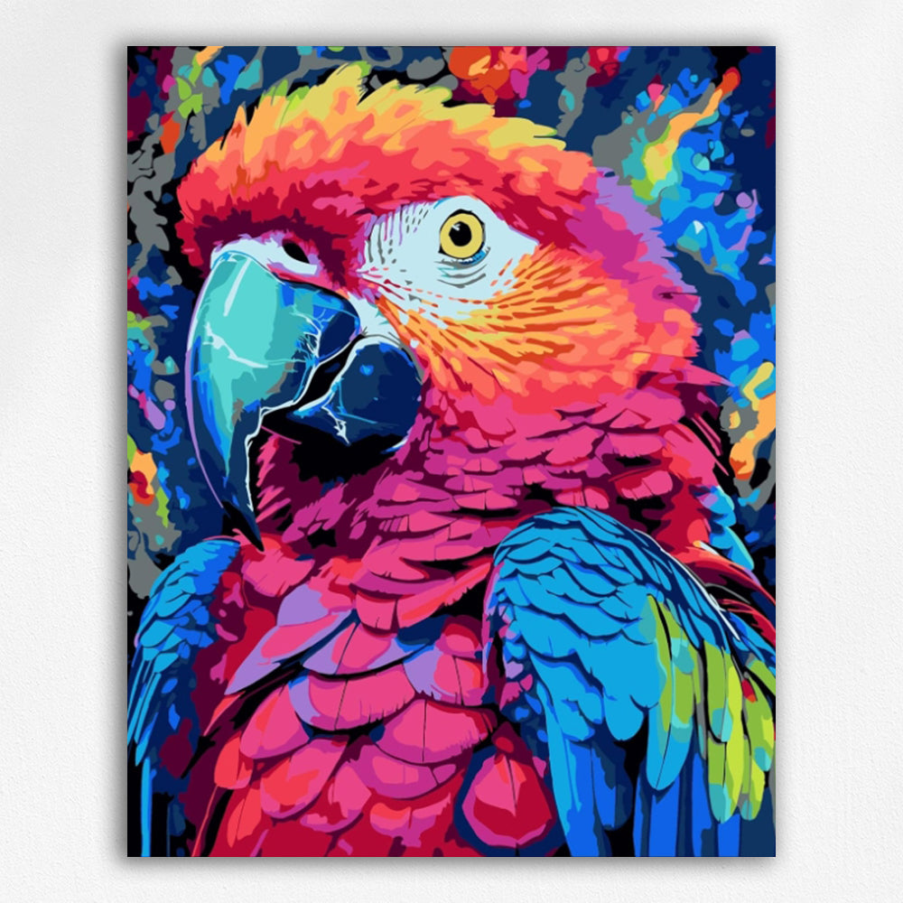 Colorful animals paint by numbes #18