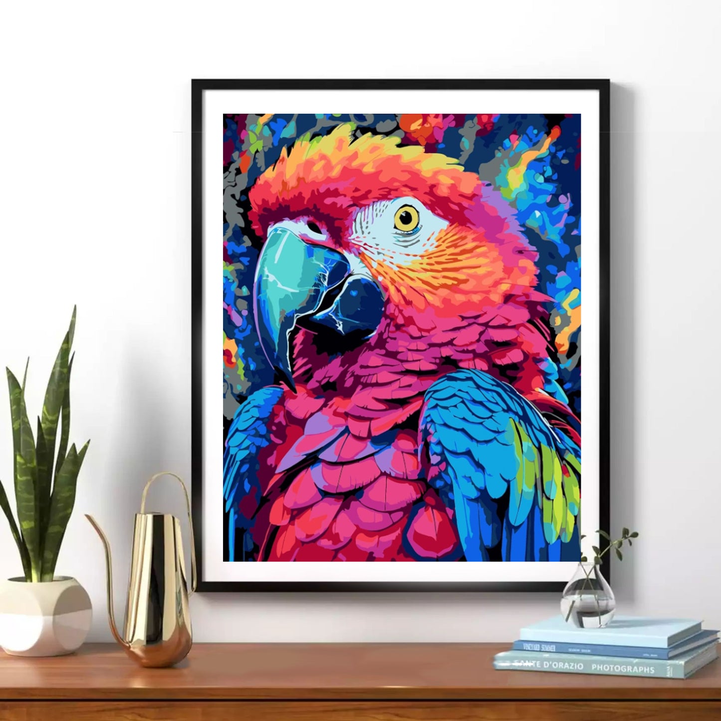 Colorful animals paint by numbes #18