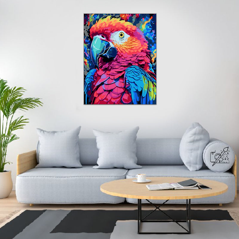 Colorful animals paint by numbes #18