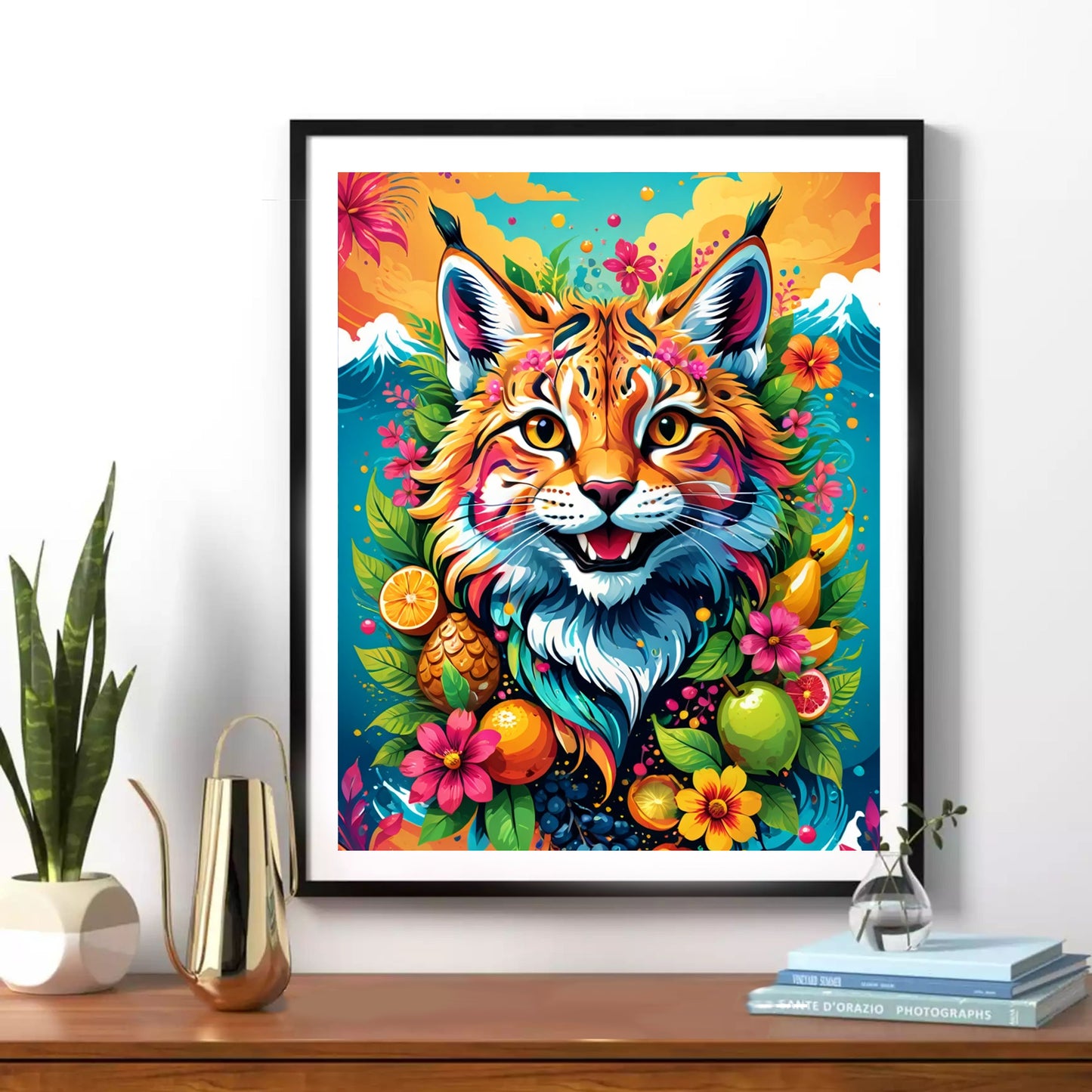 Colorful animals paint by numbes #19