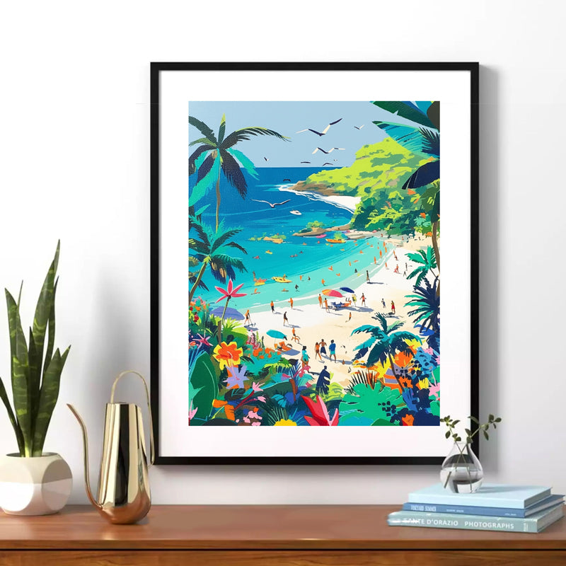 Beautiful Beach by Maikoo™Paint by Number