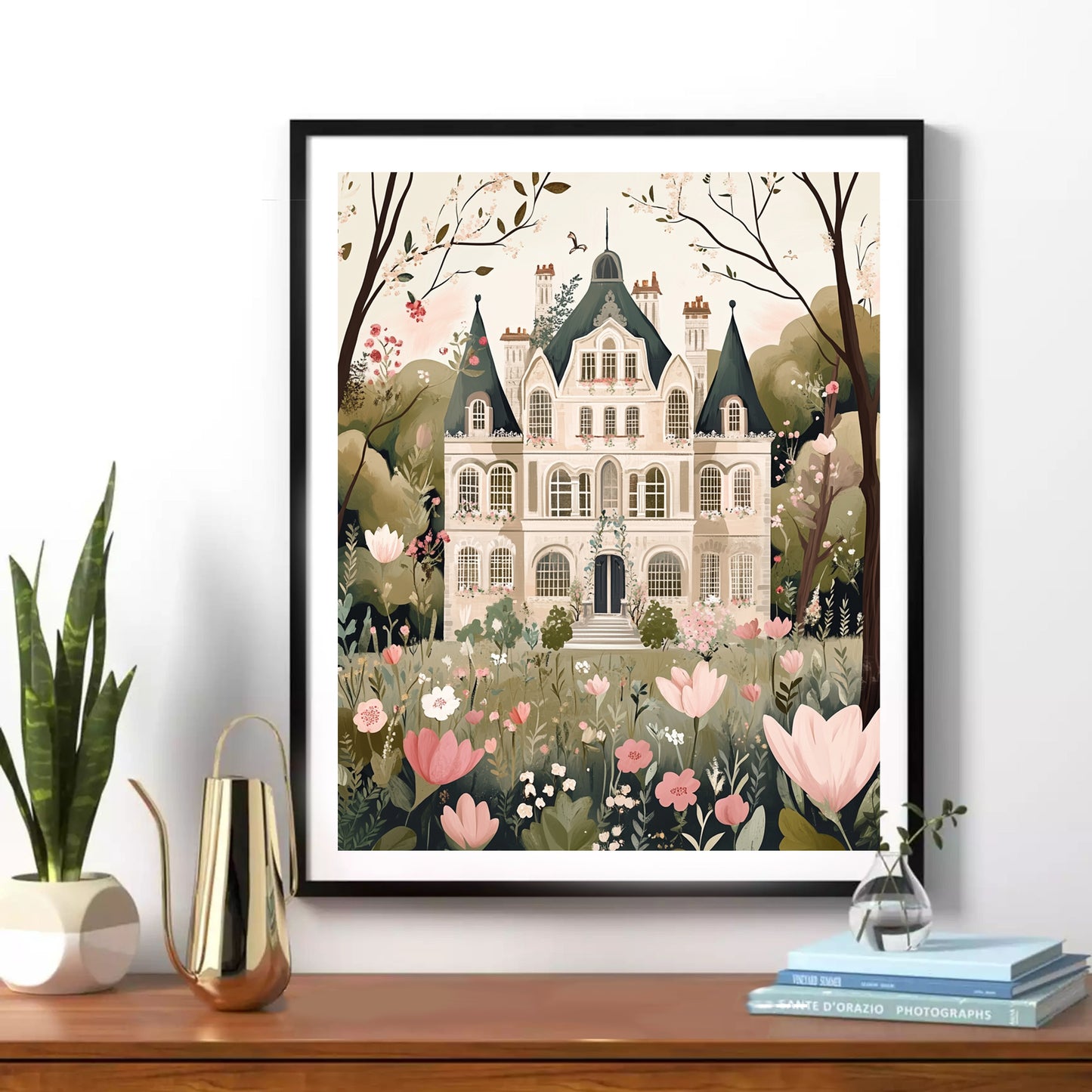 "Blossom Manor" Paint by Numbers #4