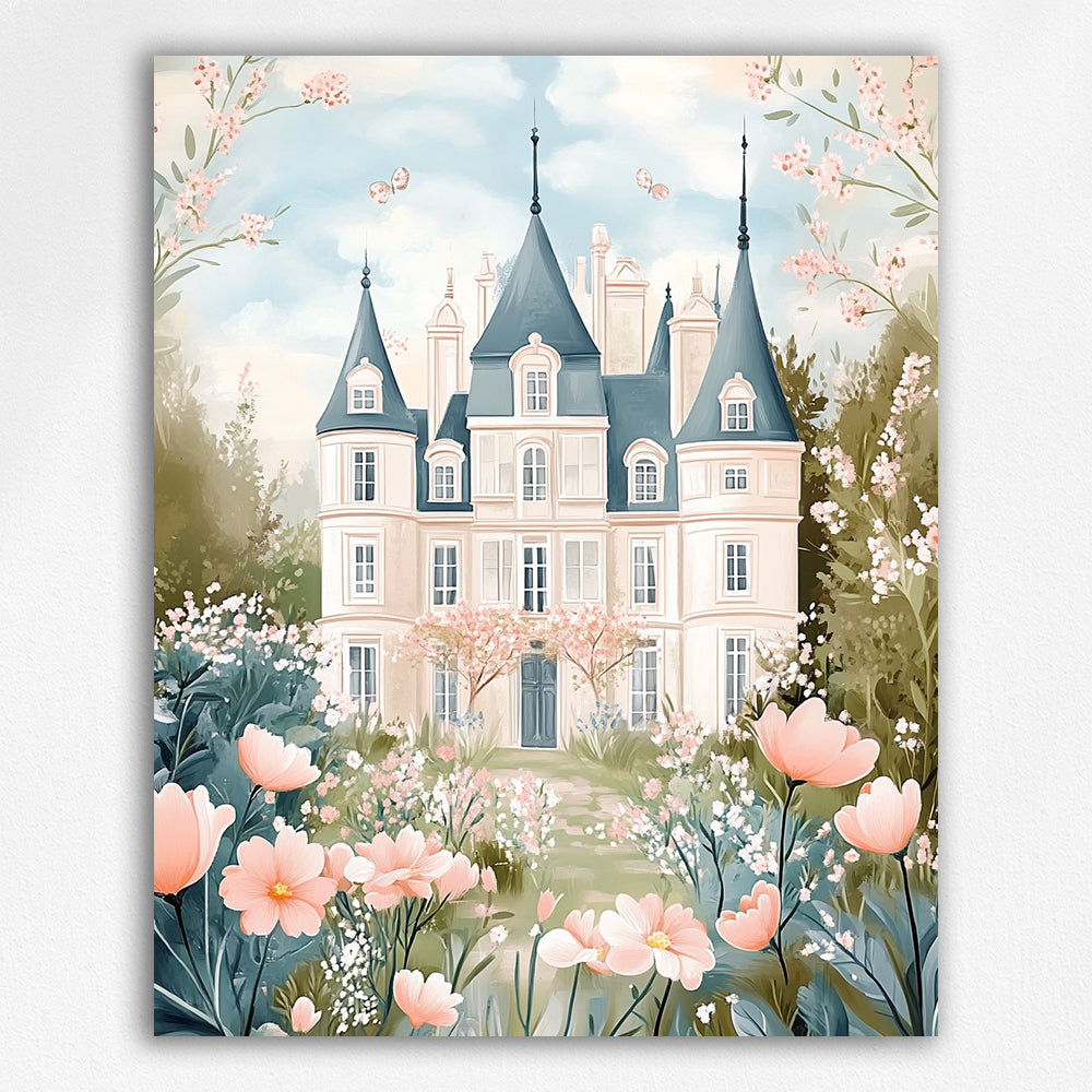 "Blossom Manor" Paint by Numbers #7