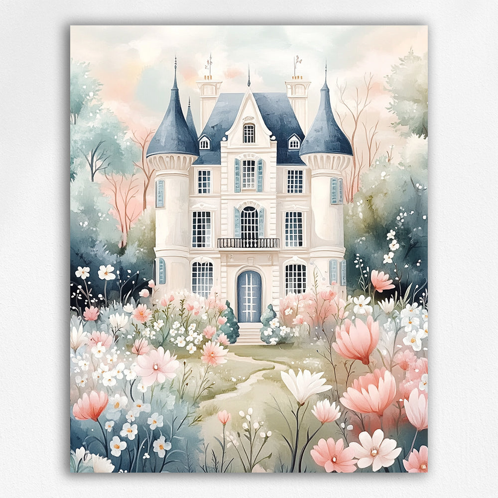 "Blossom Manor" Paint by Numbers #8