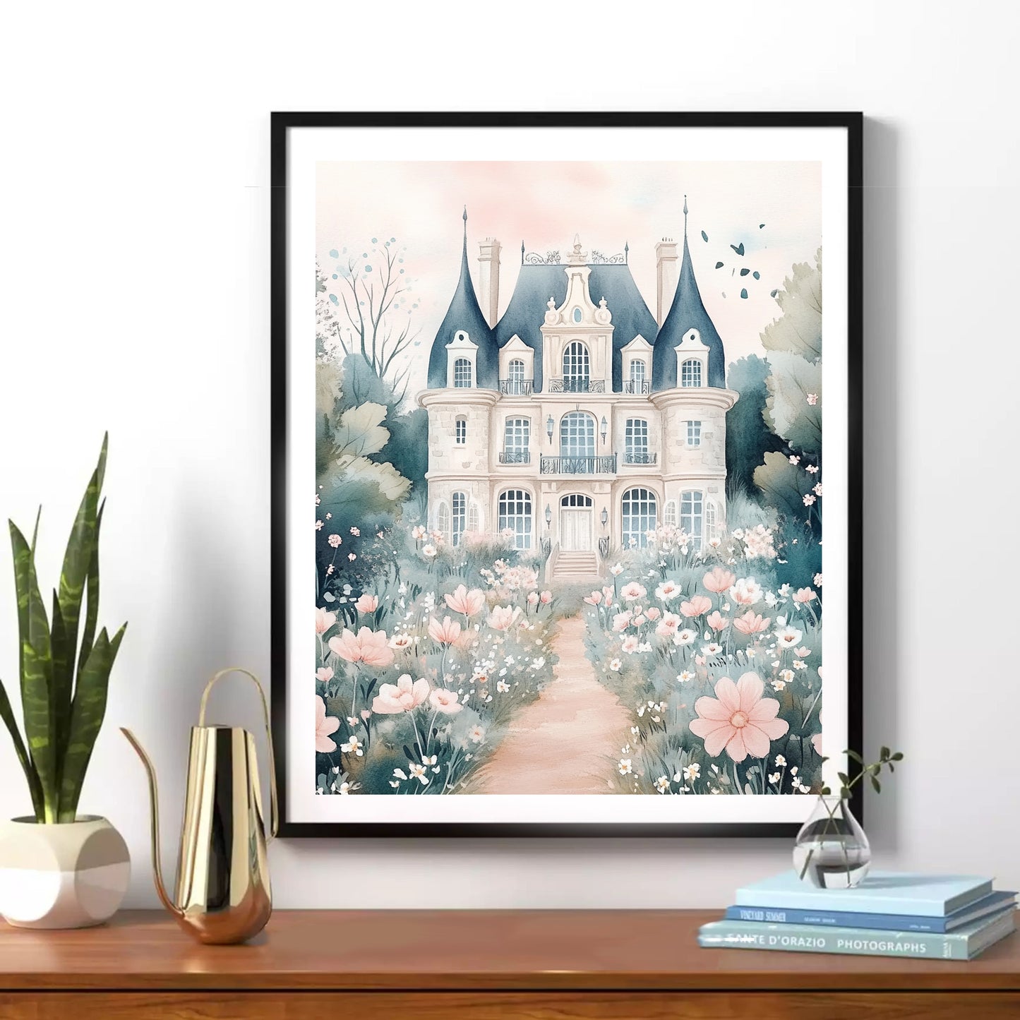 "Blossom Manor" Paint by Numbers #9