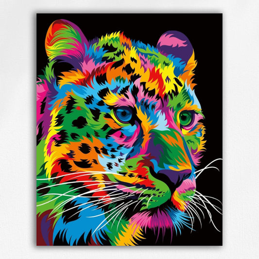 Colorful animals paint by numbes #4