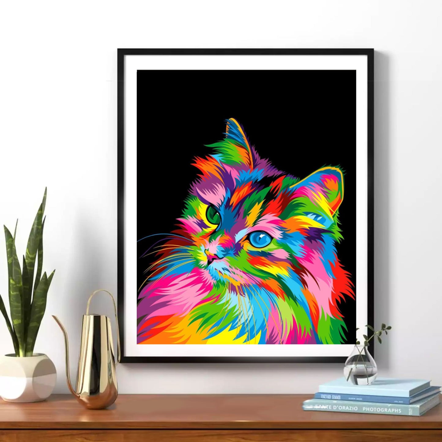 Colorful animals paint by numbes #5