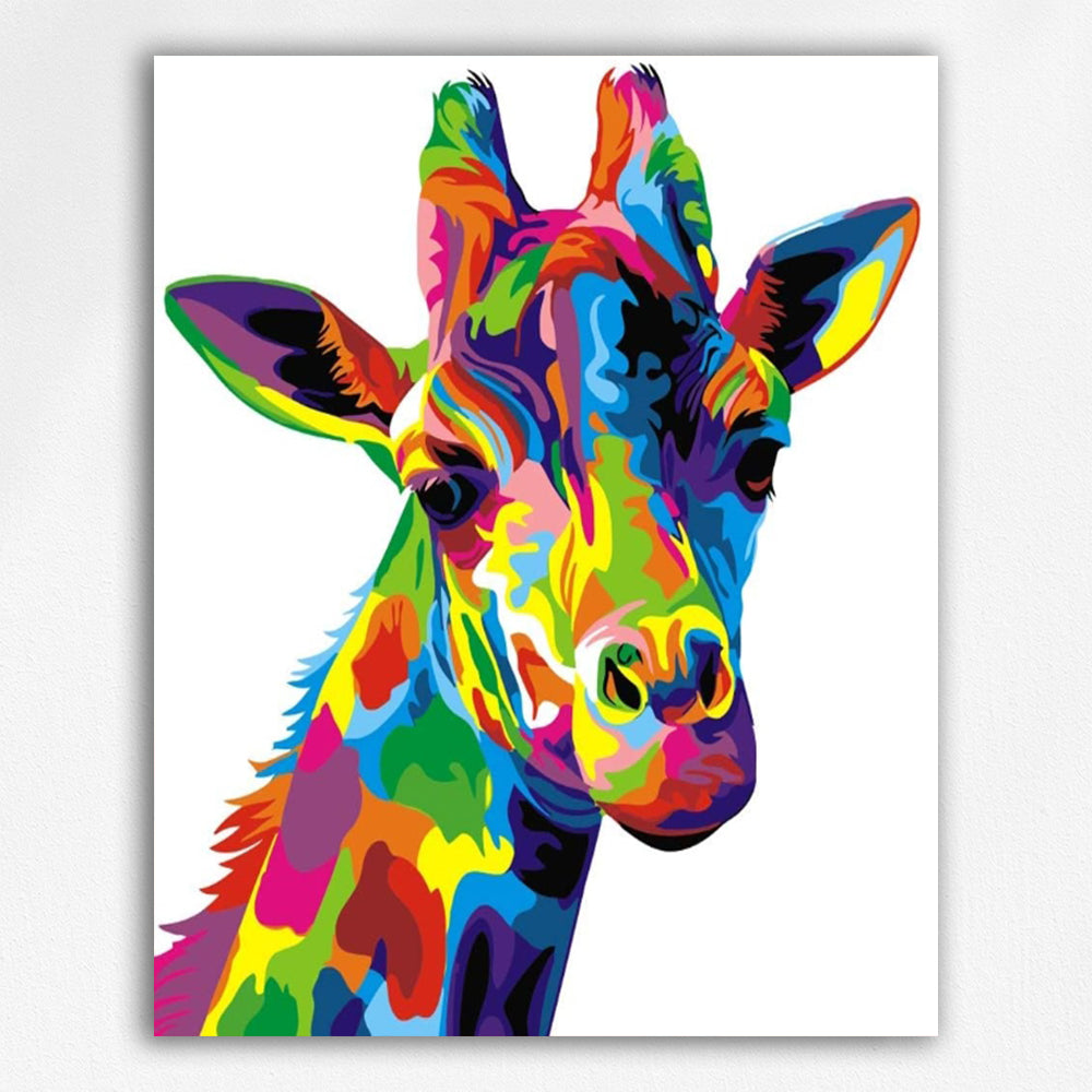 Colorful animals paint by numbes #2