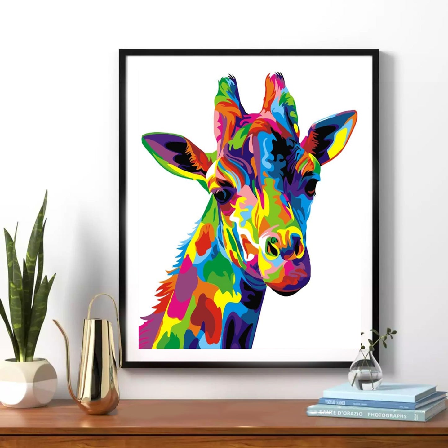 Colorful animals paint by numbes #2