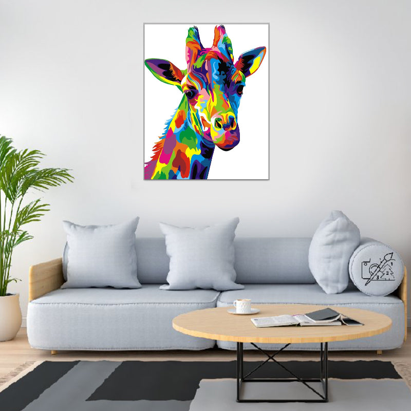 Colorful animals paint by numbes #2