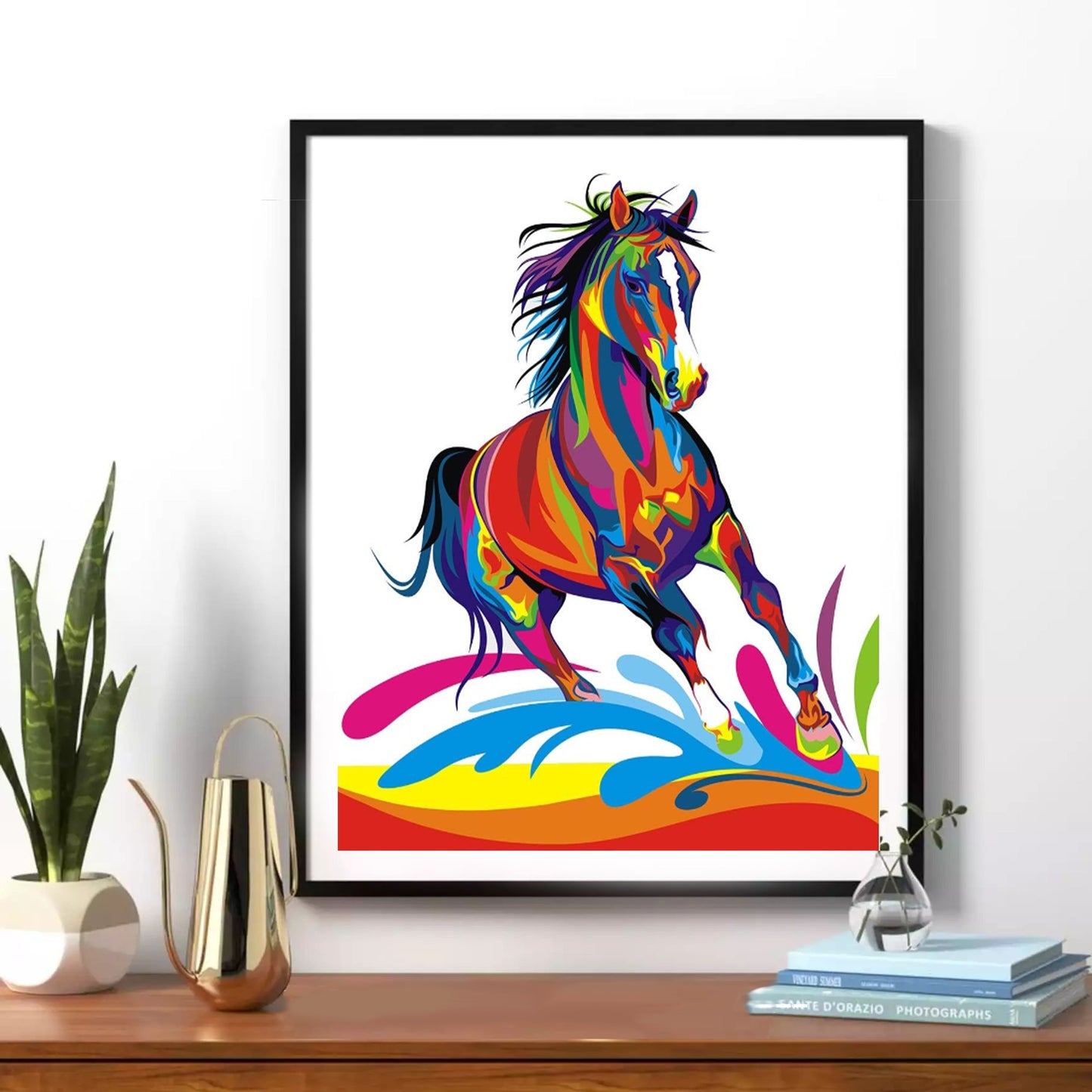 Colorful animals paint by numbes #3