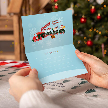 Paint by Numbers Christmas Card