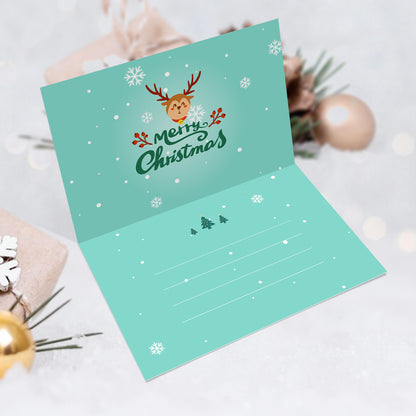 Paint by Numbers Christmas Card