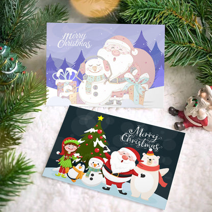 Paint by Numbers Christmas Card