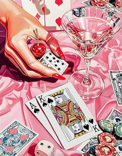 Pink Poker by Maikoo™Paint by Number 47