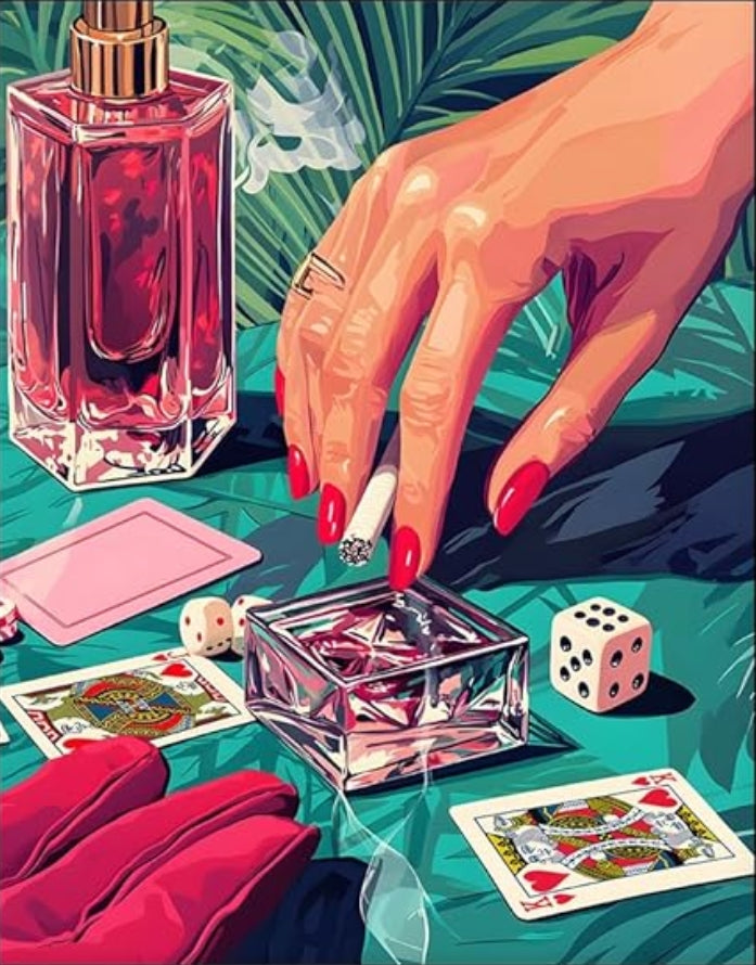 Pink Poker by Maikoo™Paint by Number 52