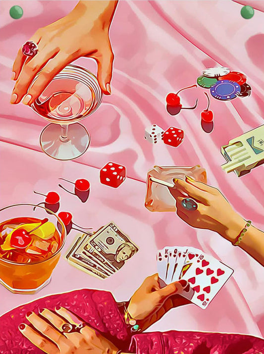 Pink Poker by Maikoo™Paint by Number 3