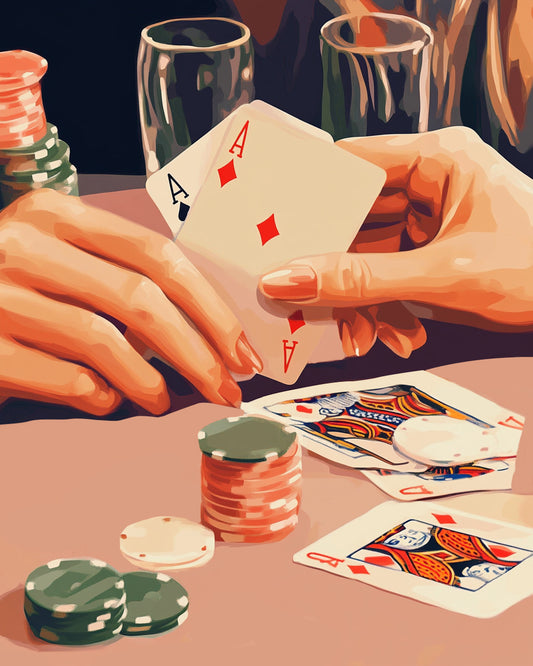 Poker night by Maikoo™Paint by Number 43